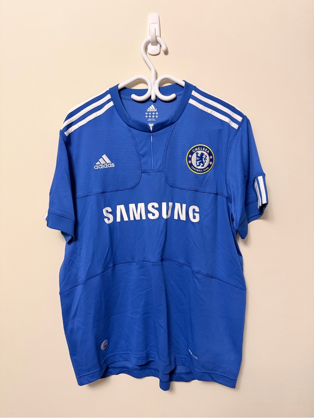 2009-10 Adidas Chelsea FC Blue Samsung Jersey